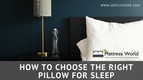 How to Choose the Right Pillow for Sleep