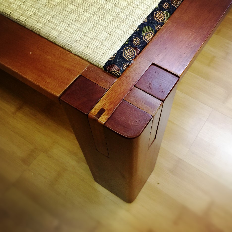 Tatami Interlocking Platform Bed, Japanese Platform Bed California King