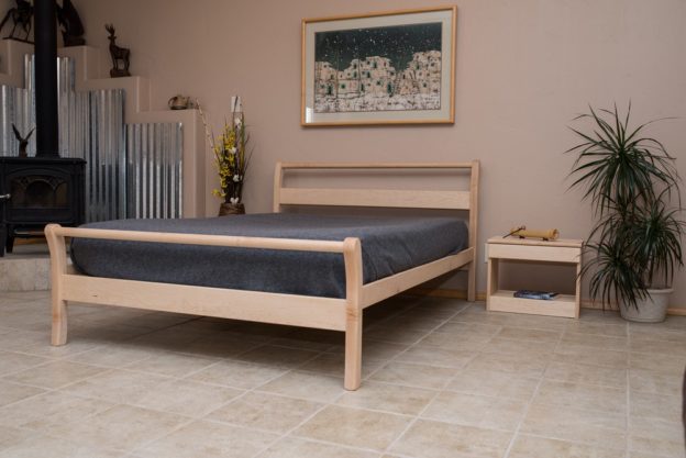 Taos Sleigh Platform Bed Taos Platform