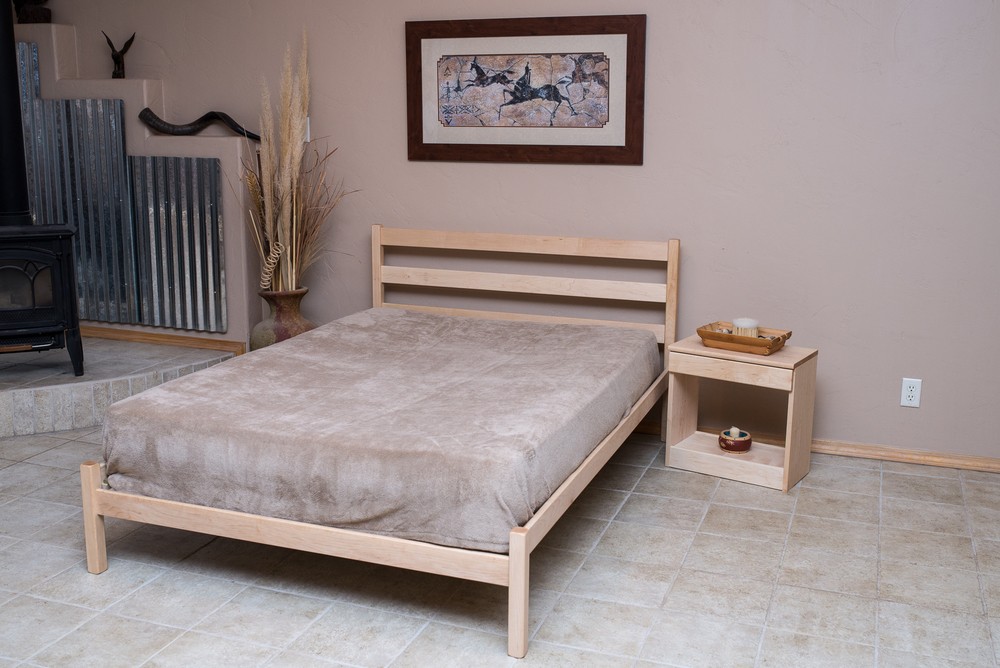 Nomad Furniture Pinon Pinyon Platform Bed, Nomad Bed Frame Full