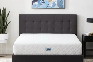 LUCID Comfort Collection Firm 10-inch Gel Memory Foam Mattress