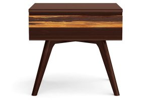 Greenington Azara Nightstand Sable Tiger Accent