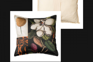 Magnolia Organic Cotton Pillow Cover