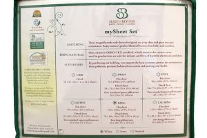 Sleep Beyond My Sheet Set